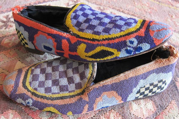 Kaffe Fassett - Needlepoint slippers