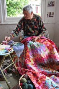 Kaffe Fassett in the Studio - Kaffe Fassett Studio