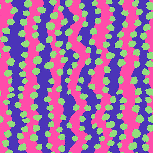 Bubble Stripe - PWBM082 - Pink