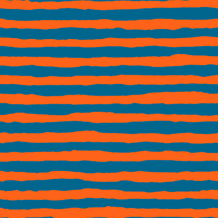 Comb Stripe - PWBM084 - Orange