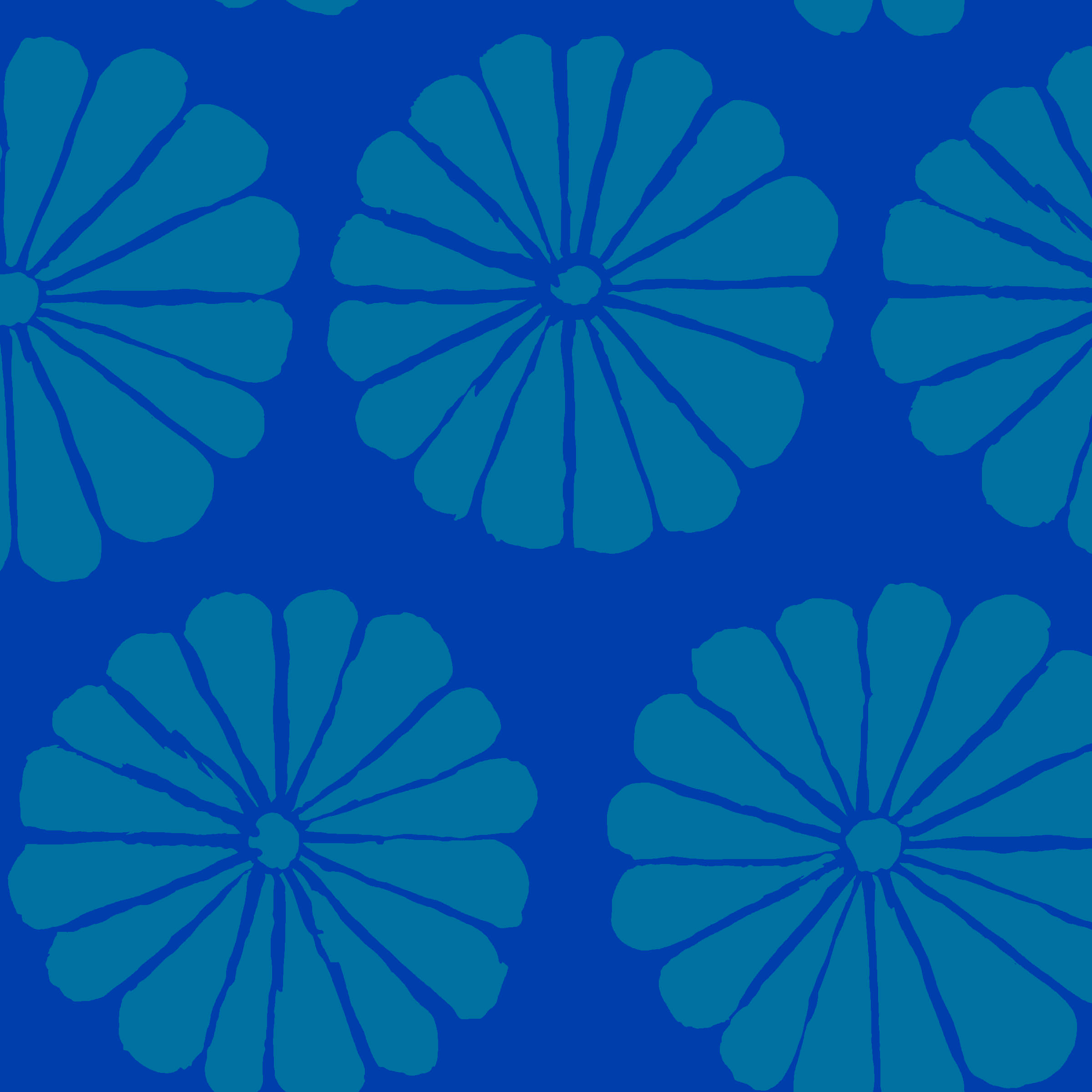 Damask Flower - PWGP183 - Blue